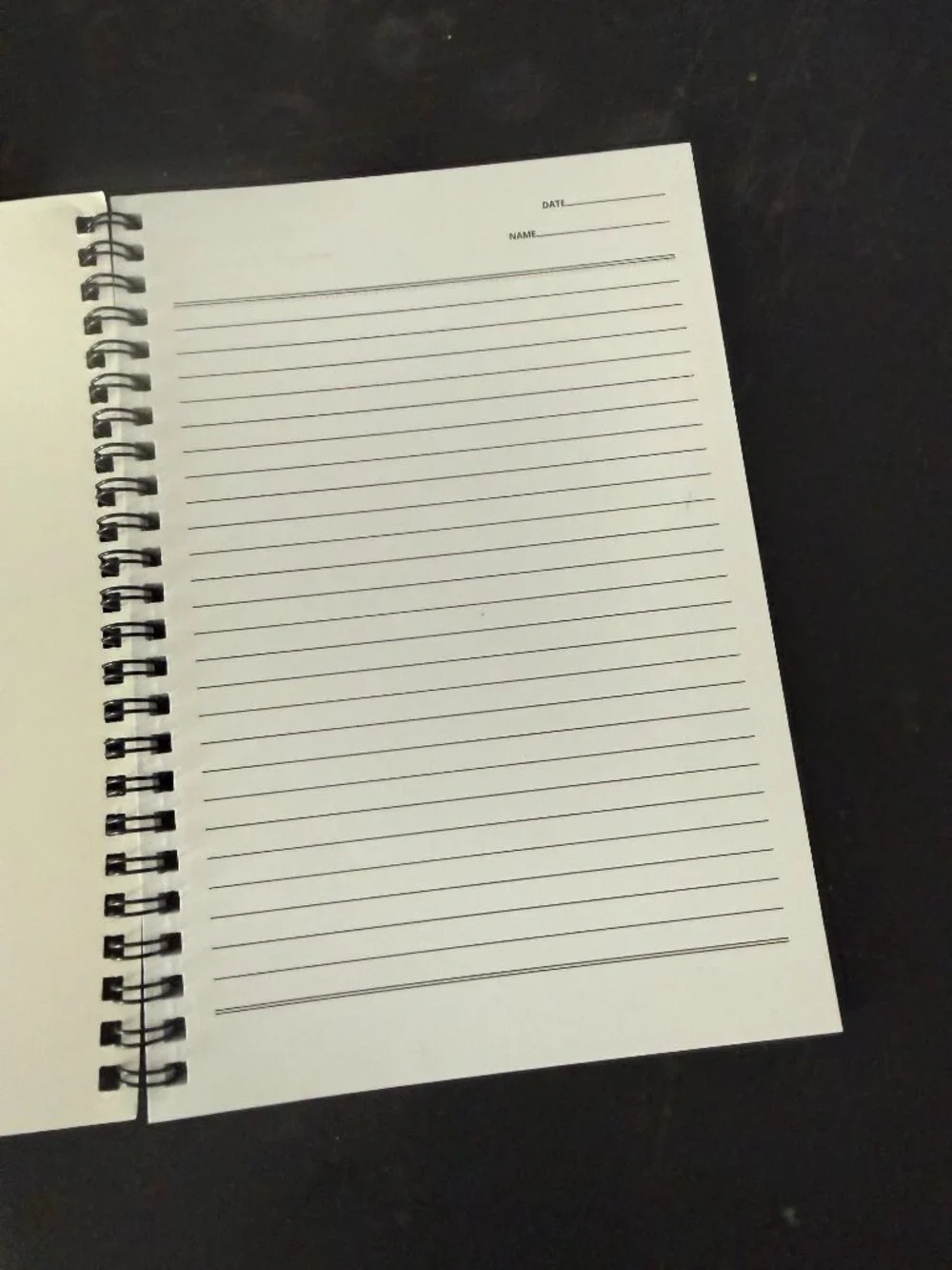 Halloween themed Spiral Notebook - Ruled Line (117)